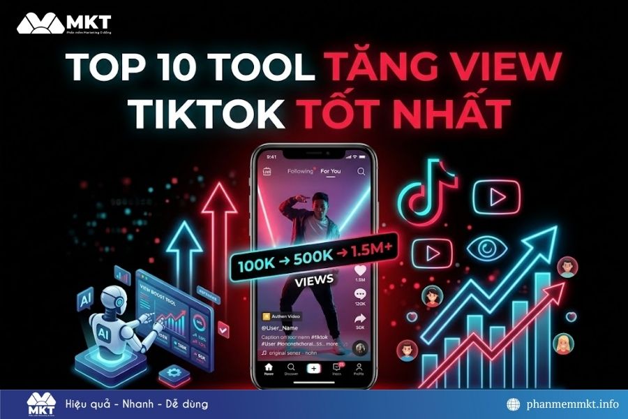 Tool tăng view TikTok