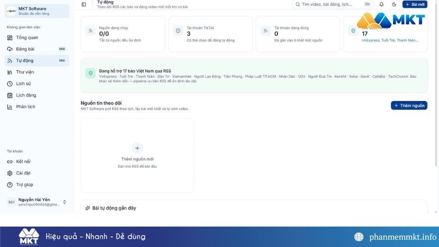Đăng TikTok tự động